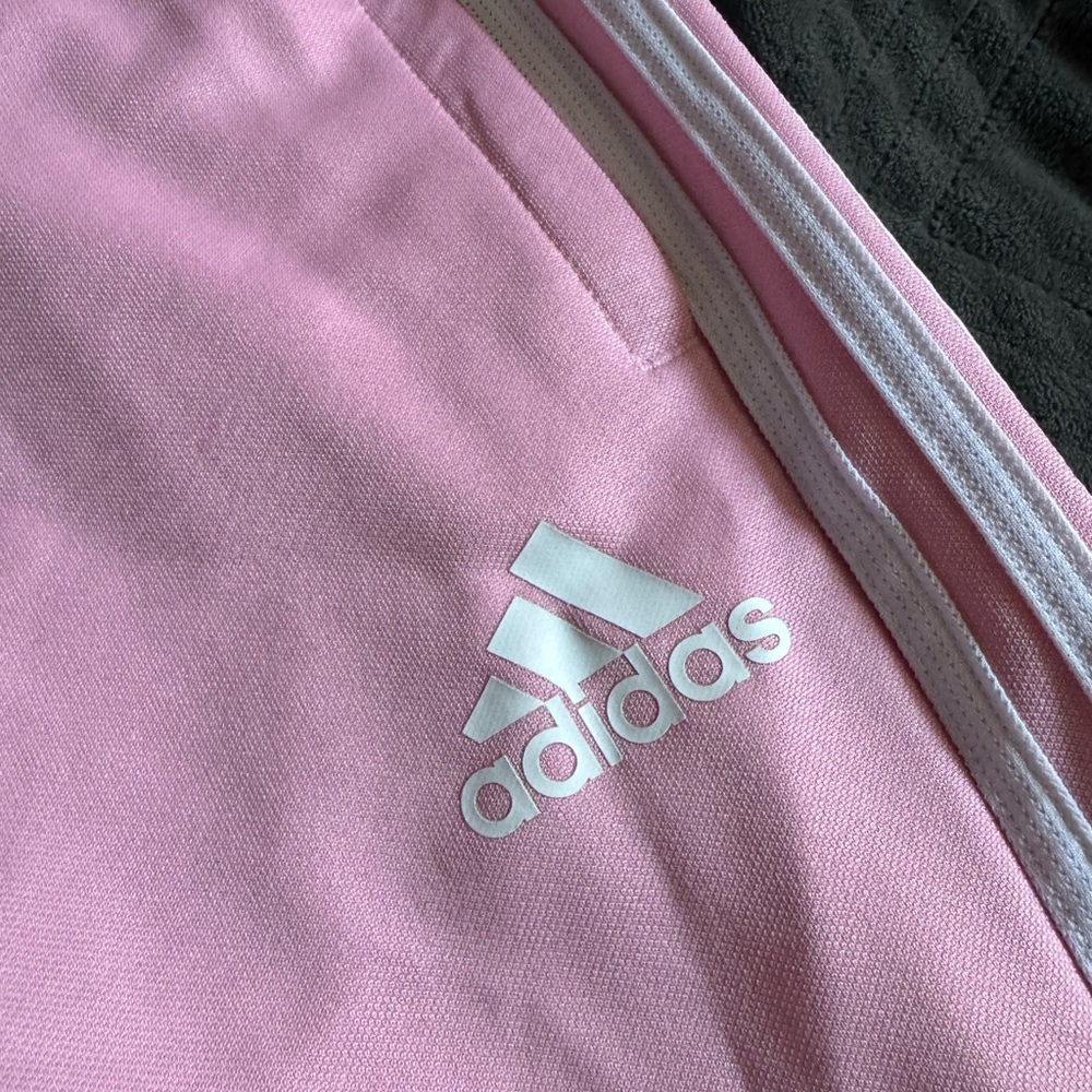 Pink Adidas pants